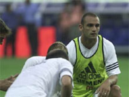 Raúl Bravo, durante un entrenamiento.