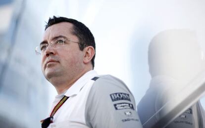 McLaren racing director Eric Boullier.