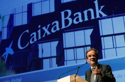 El presidente de CaixaBank, Jordi Gual