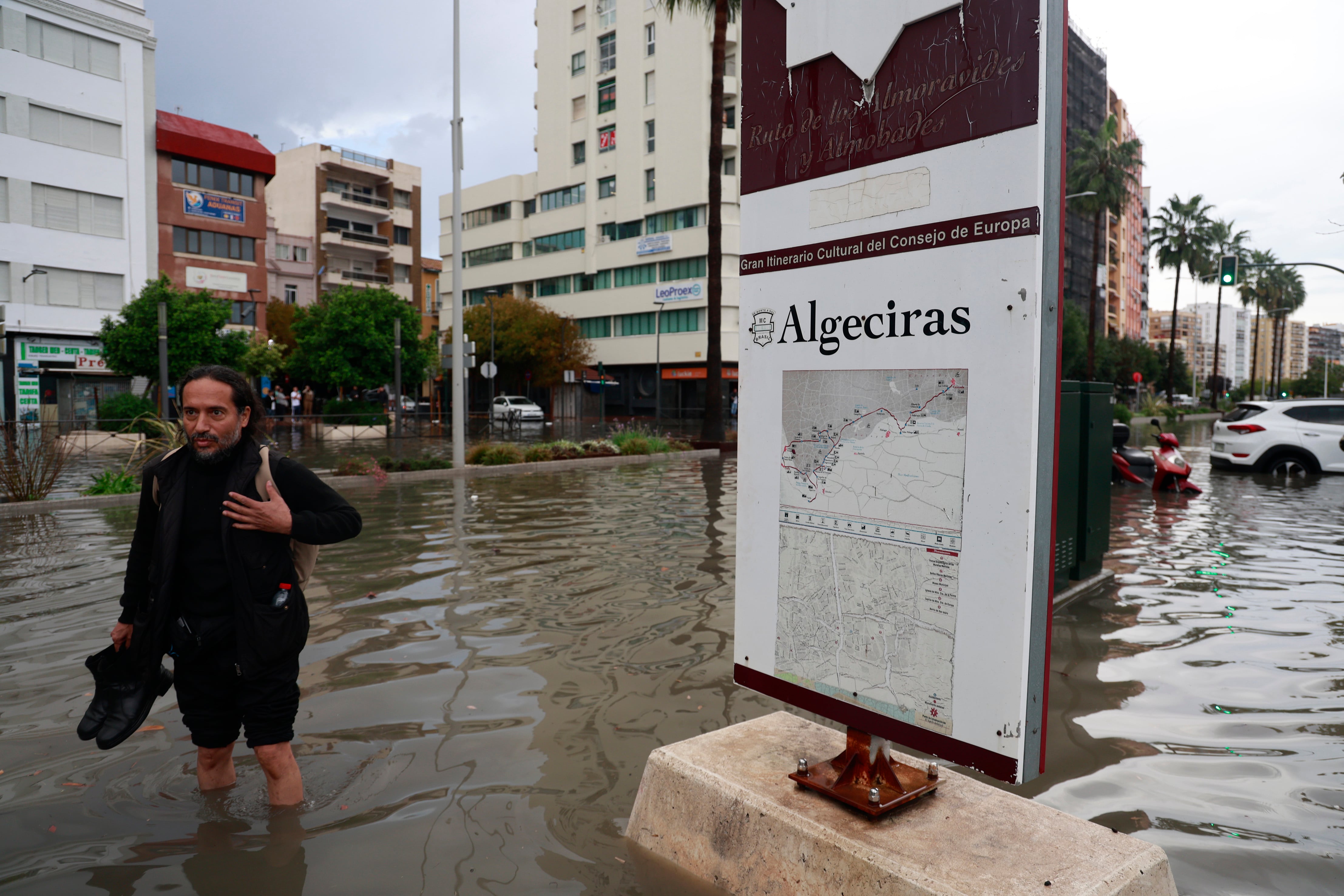 La Comunidad Valenciana y Baleares continúan bajo aviso rojo en la fase más adversa de la dana ‘Adam’