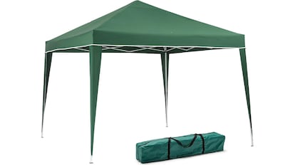 Estas son las mejores carpas para el jardín que se instalan en segundos