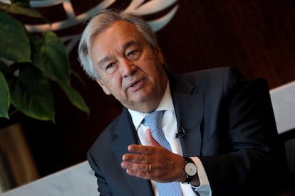 António Guterres, secretario general de Naciones Unidas en septiembre de este año.