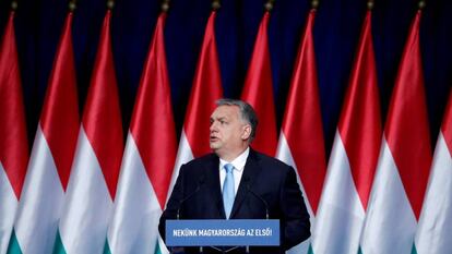El primer ministro de Hungría, Viktor Orbán.