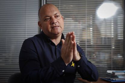 El candidat a l'alcaldia de Barcelona del PDeCAT Carles Agustí.