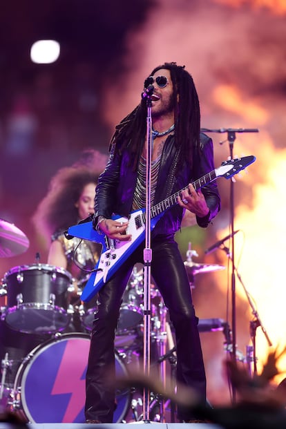 Lenny Kravitz, en concierto.