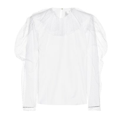 Camisa de Carmen March a la venta en exclusiva en net-a-porter.com (990 euros)