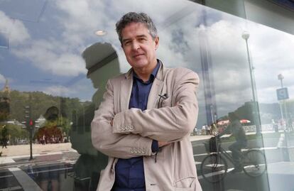 El viceconsejero de Cultura del Gobierno vasco, Joxean Muñoz, el pasado jueves en San Sebastián.