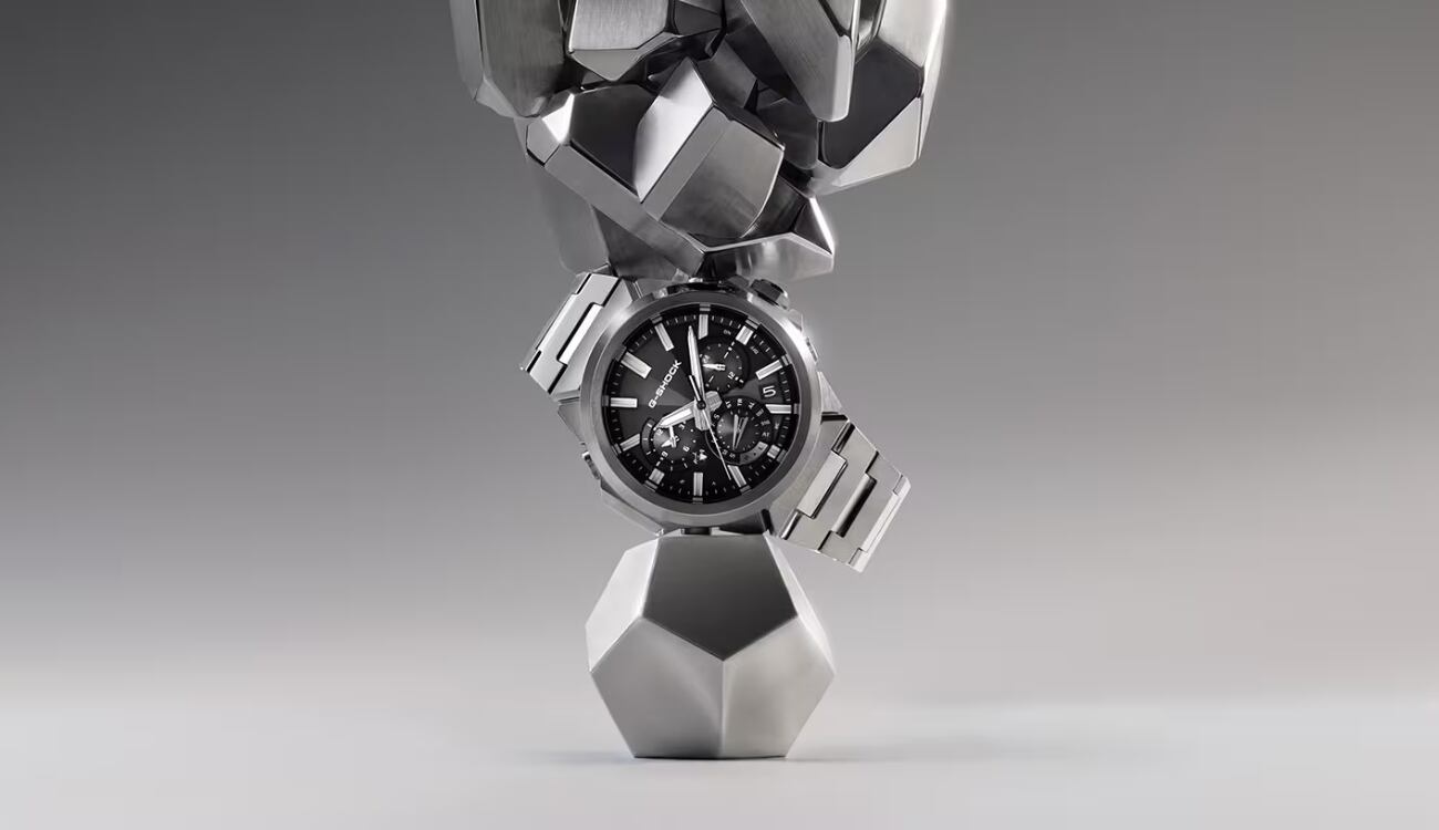 Este reloj Casio G-SHOCK presume de cristal de zafiro, Bluetooth y una esfera fabricada con nanotecnología
