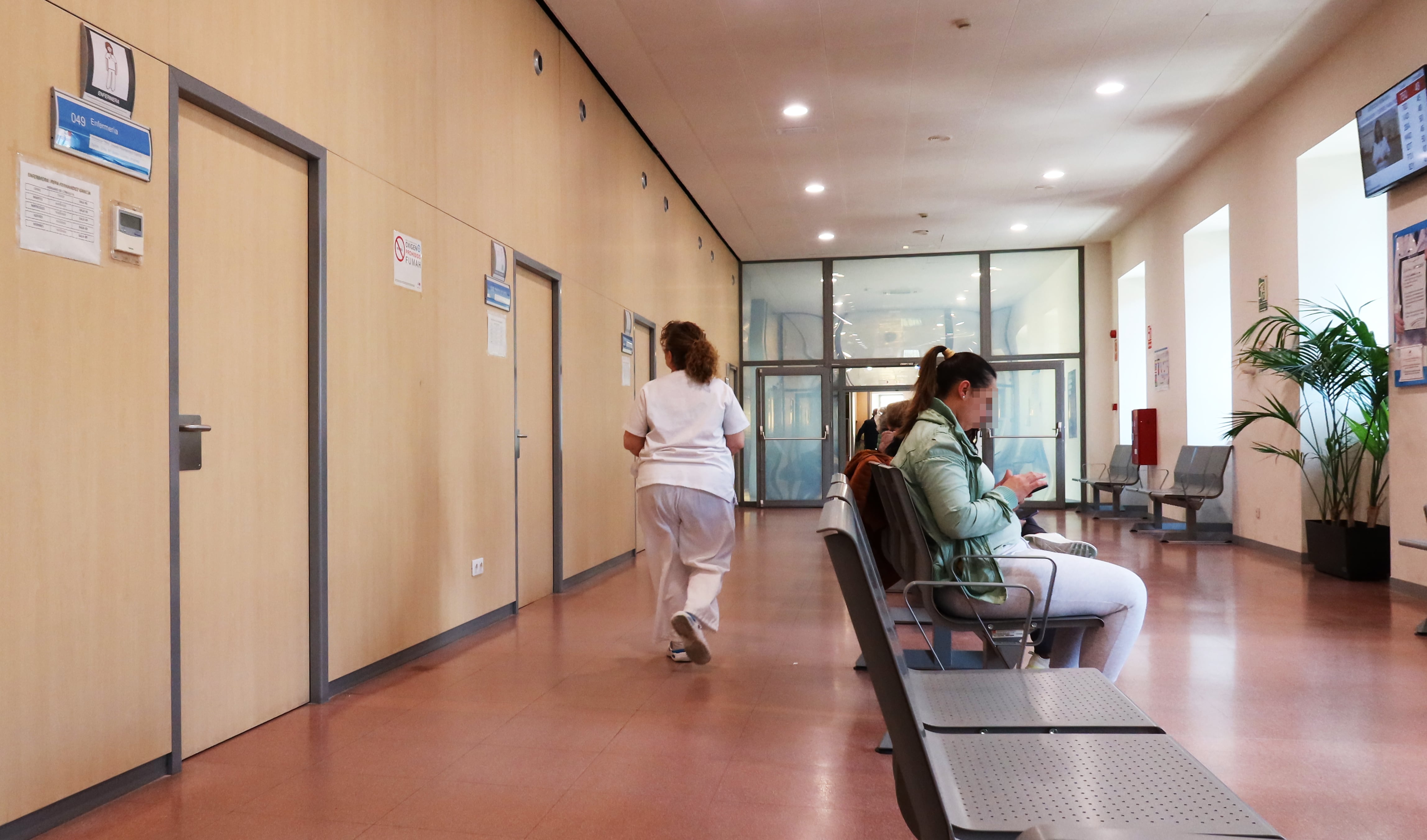 Interior de un centro de salud en Leganés (Madrid). 