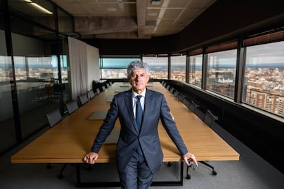 El consejero delegado de Cellnex, Marco Patuano, en Madrid el 25 de septiembre. 