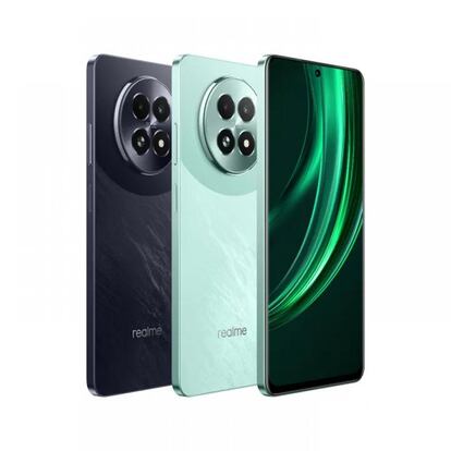 Colores del nuevo teléfono realme 13 5G con sistema operativo android