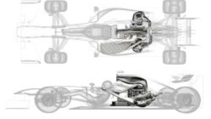 Los F1 de 2014 ser&aacute;n m&aacute;s pesados y con menor apoyo aerodin&aacute;mico.