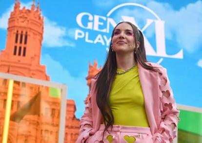 Inés hernand, presentadora del formato 'Gen Playz XL'.