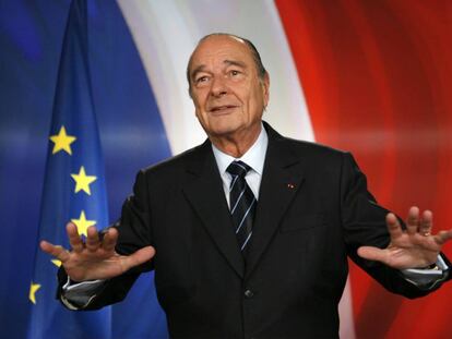 O ex-presidente da França, Jacques Chirac.