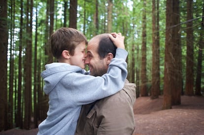 Álvaro y su hijo Alvarete que padece una enfermedad rara.