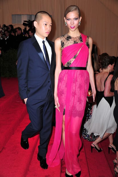 Karlie Kloss y Jason Wu.