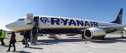 Avión de Ryanair