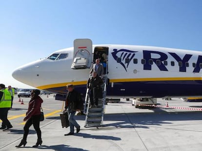 Avión de Ryanair