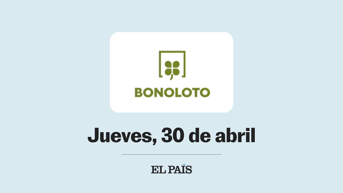 Bonoloto: comprobar sorteo del jueves 30 de abril