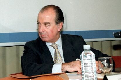El actual responsable del departamento jurídico del BCE, Antonio Sáinz de Vicuña, en una imagen de archivo.