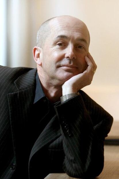 Don Winslow, retratado ayer en Barcelona.