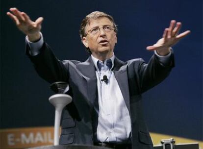 El fundador de Microsoft, Bill Gates, durante una intervención en San Francisco (EE UU).
