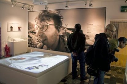 Vista de la sala John Lennon de la nueva Casa del Cine de Almería.