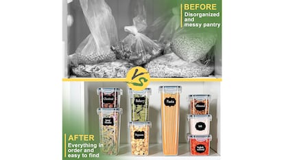 Botes herméticos sobre fondo blanco.