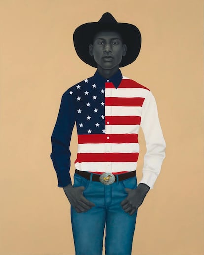 'What’s Precious Inside of Him Does Not Care To Be Known By The Mind in Ways that Diminish Its Presence (All American)' (2017), retrato de la artista Amy Sherald.