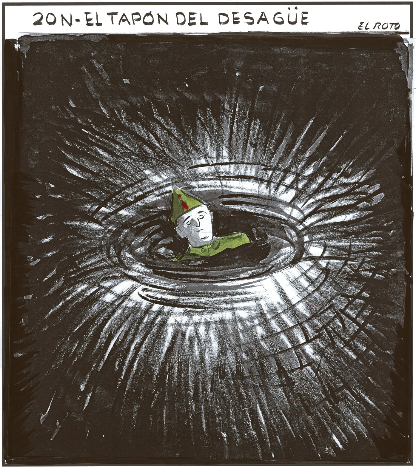 Drenaggio del 20‑N danneggiato: rischio di allagamenti