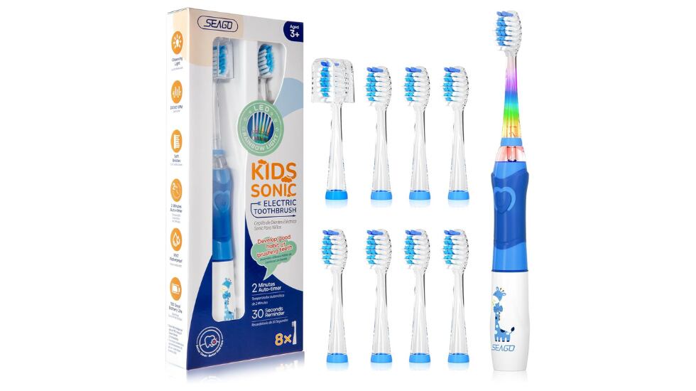 Cepillo de dientes eléctrico para niños de Seago.