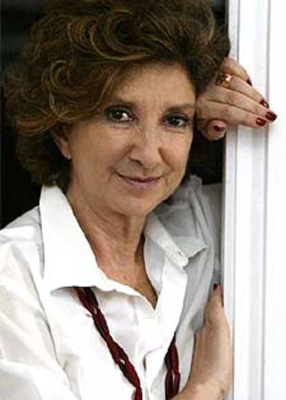 La actriz Norma Aleandro la pasada semana en Madrid.