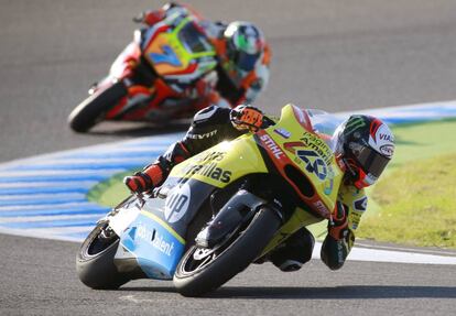 Alex Rins y Lorenzo Baldassarri.