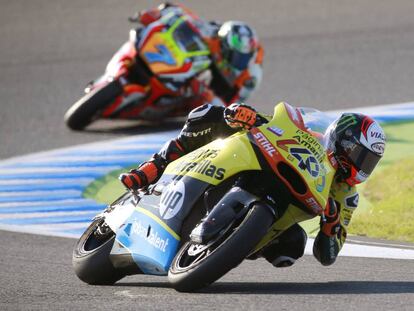 Alex Rins y Lorenzo Baldassarri.