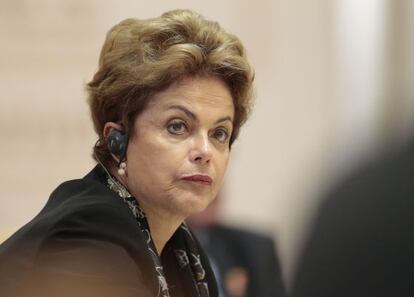 Rousseff durante encontro dos BRICS, na Rússia.