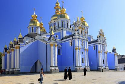El monasterio de San Miguel, en Kiev
