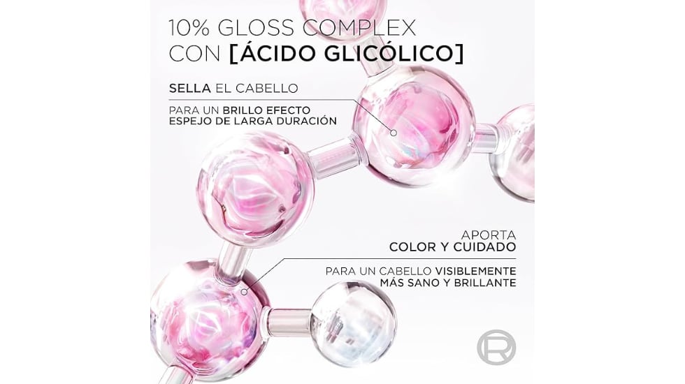 Fórmula con ácido glicólico.