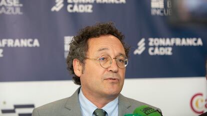 El fiscal general del Estado, Álvaro García Ortiz, durante una visita a Cádiz, el pasado 6 de junio