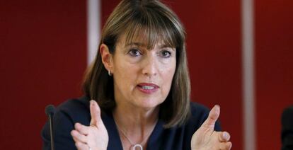 Carolyn McCall, CEO de EasyJet. La compañía anunció ayer que se marchará a ITV a final de año. La acción de la aerolínea subió un 0,4% en el día.