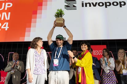 Juan Moliner, cofundador de la startup madrileña Invopop, ganadora de South Summit Madrid 2024.