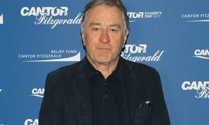 L'actor Robert de Niro l'11 de setembre.