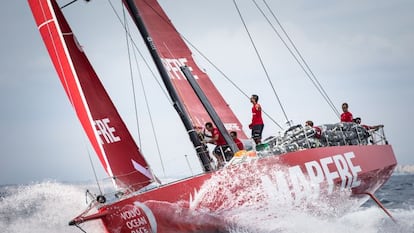 El Mapfre en acción.