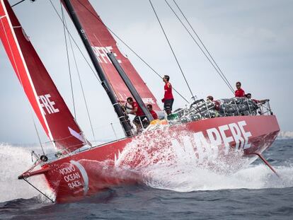 El Mapfre en acción.