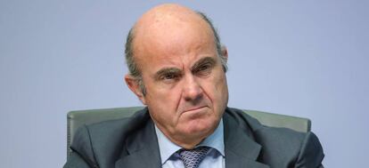 El vicepresidente del Banco Central Europeo (BCE), Luis de Guindos