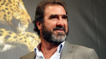 El ex jugador de fútbol Enric Cantona.