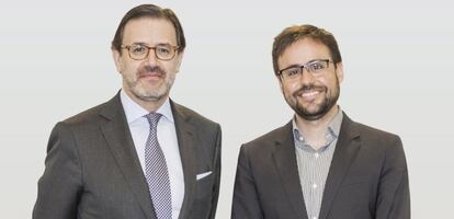 José Antonio Llorente, presidente y socio fundador de Llorente & Cuenca, junto con Sergio Cortés, presidente de Cink.