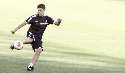 Laudrup, entrenador del Swansea, en Mestalla.