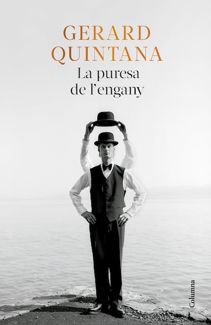 Portada de 'La puresa de l'engany' de Gerard Quintana.