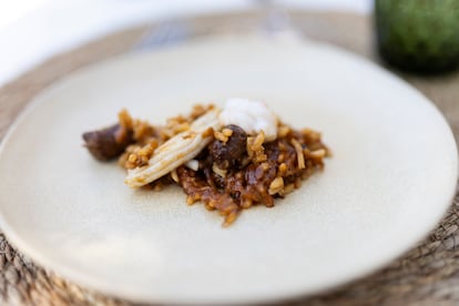 Un plato de arroz del Empordà de Al Kostat del Mar.