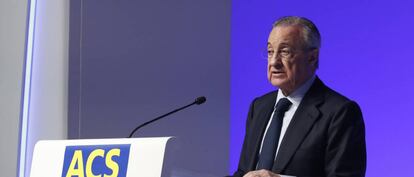 Florentino Pérez, presidente de ACS.